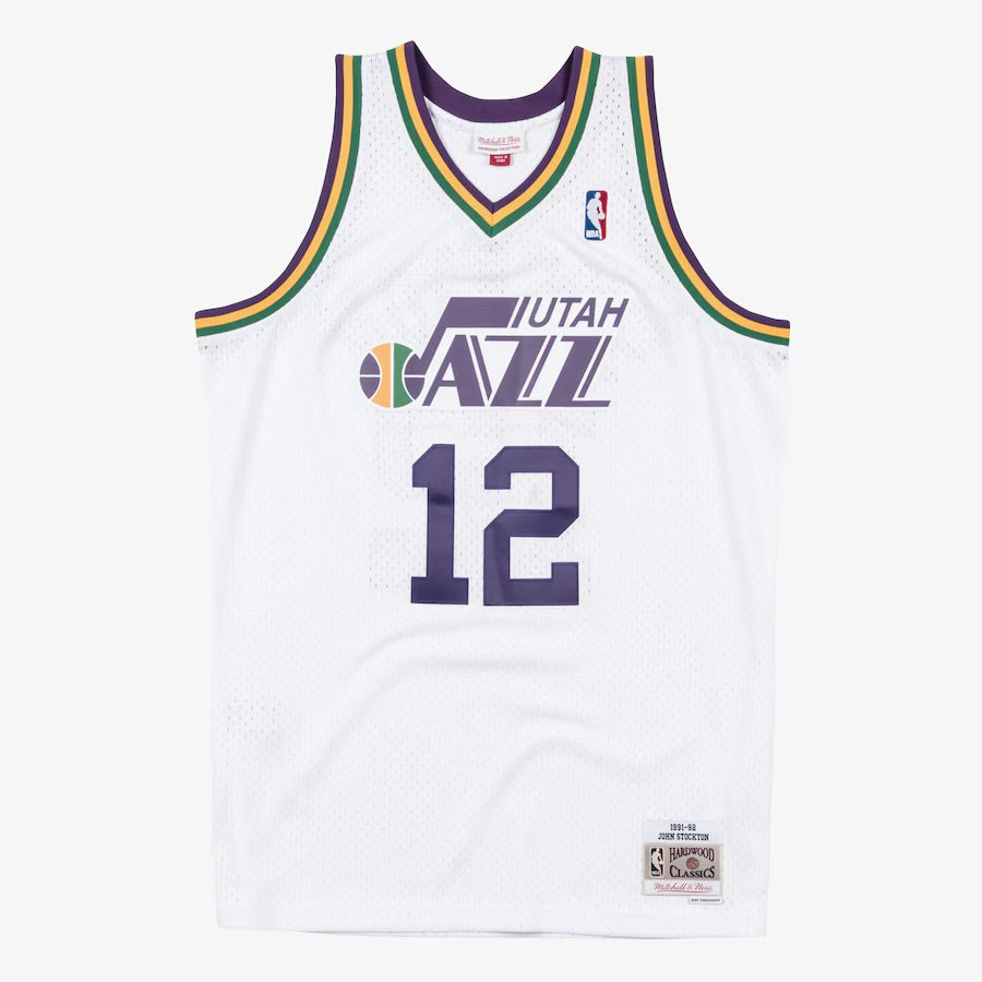 Utah Jazz Retro (1991) - John Stockton #12