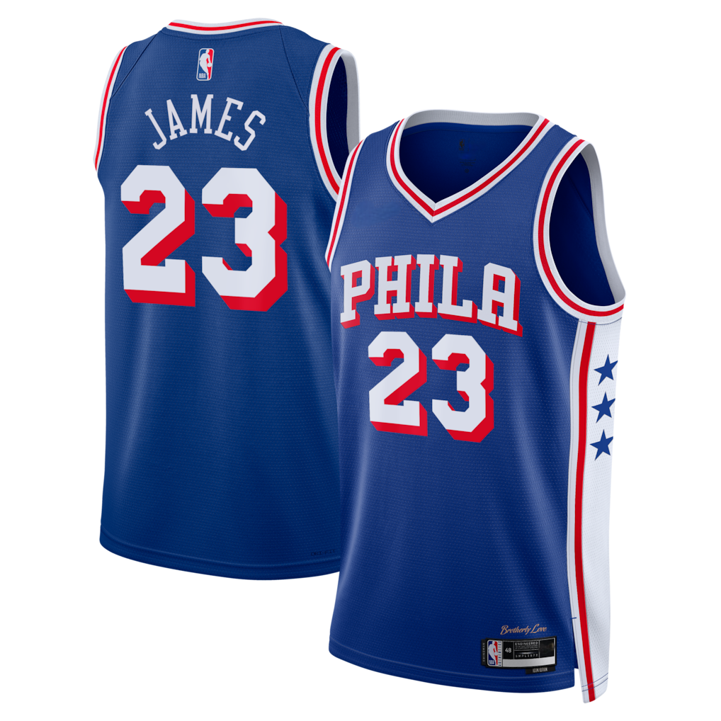Philadelphia 76ers Icon (Current) - Lebron James #23