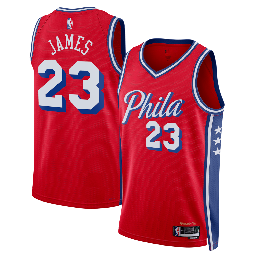 Philadelphia 76ers Statement (Current) - Lebron James #23