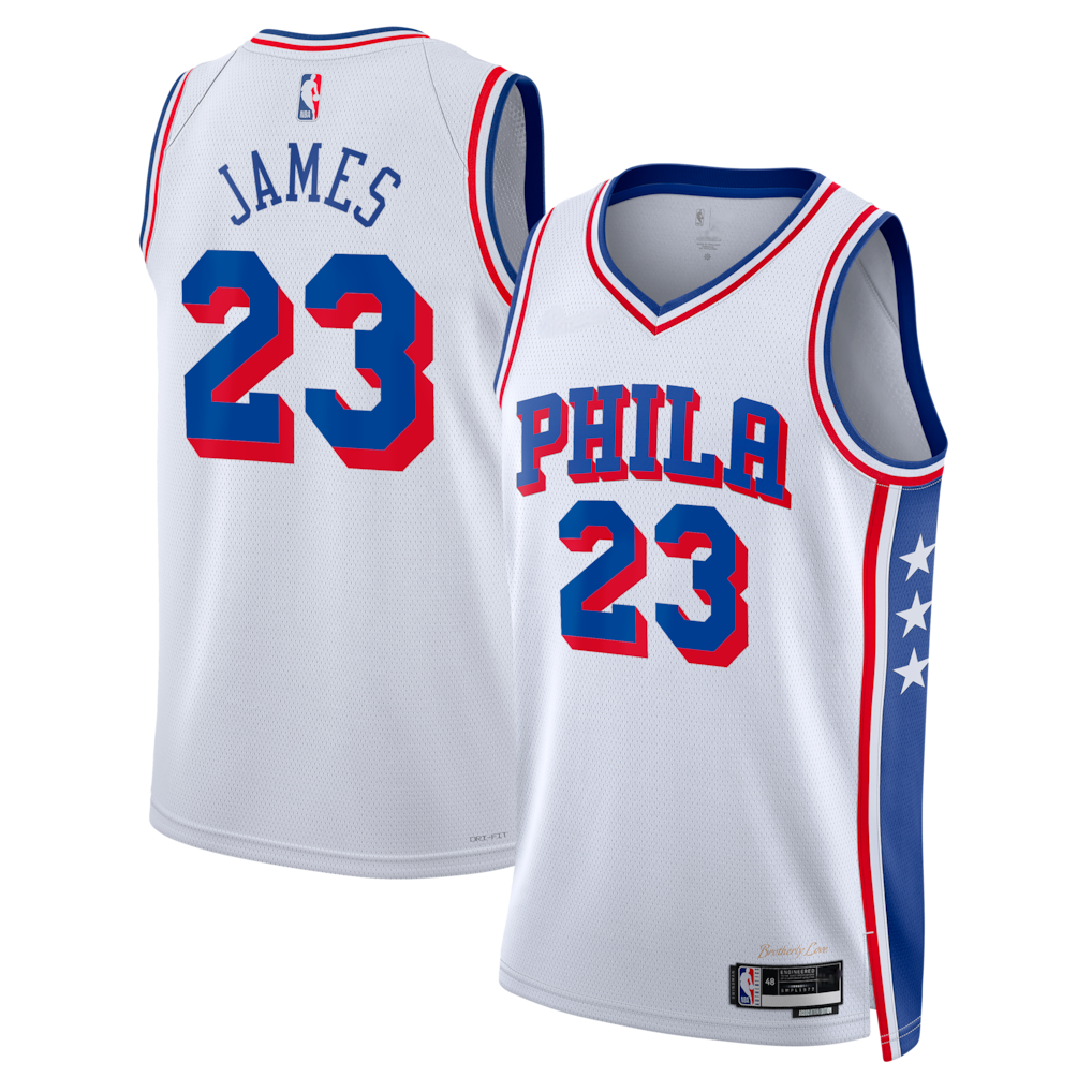 Philadelphia 76ers Association (Current) - Lebron James #23