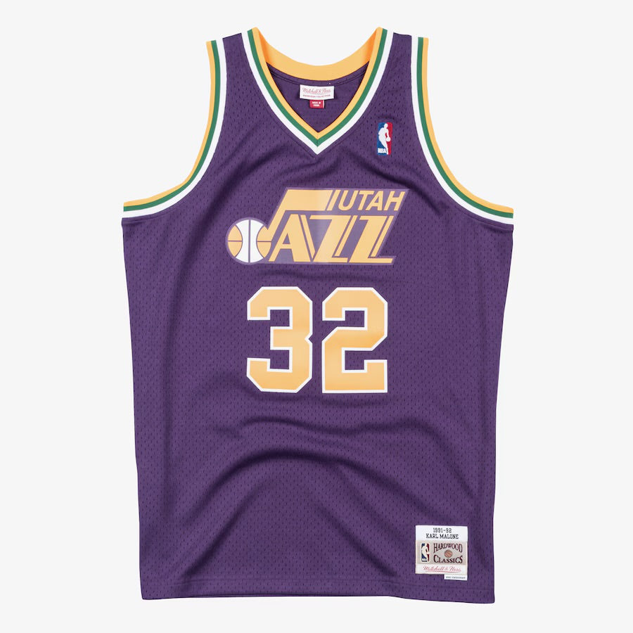 Utah Jazz Retro (1991) - Karl Malone #32