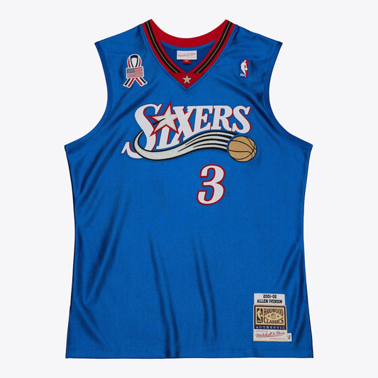 Philadelphia 76ers Retro (2001) - Allen Iverson #3