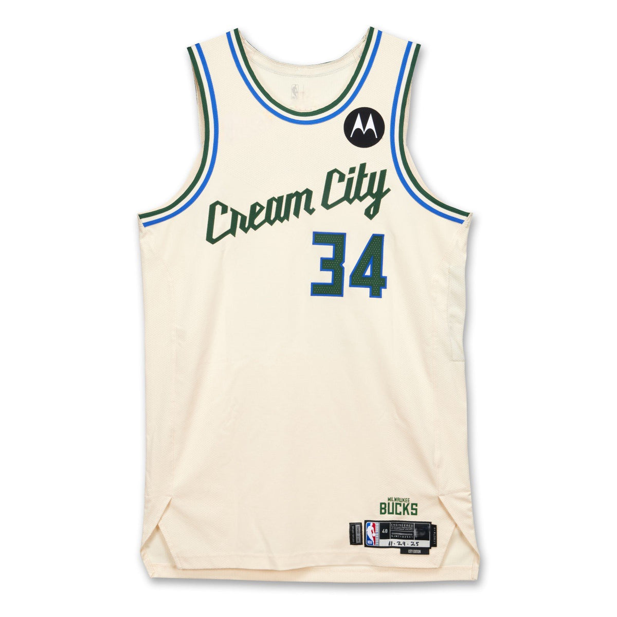 Milwaukee Bucks City Edition (25/26) - Giannis Antetokounmpo #34