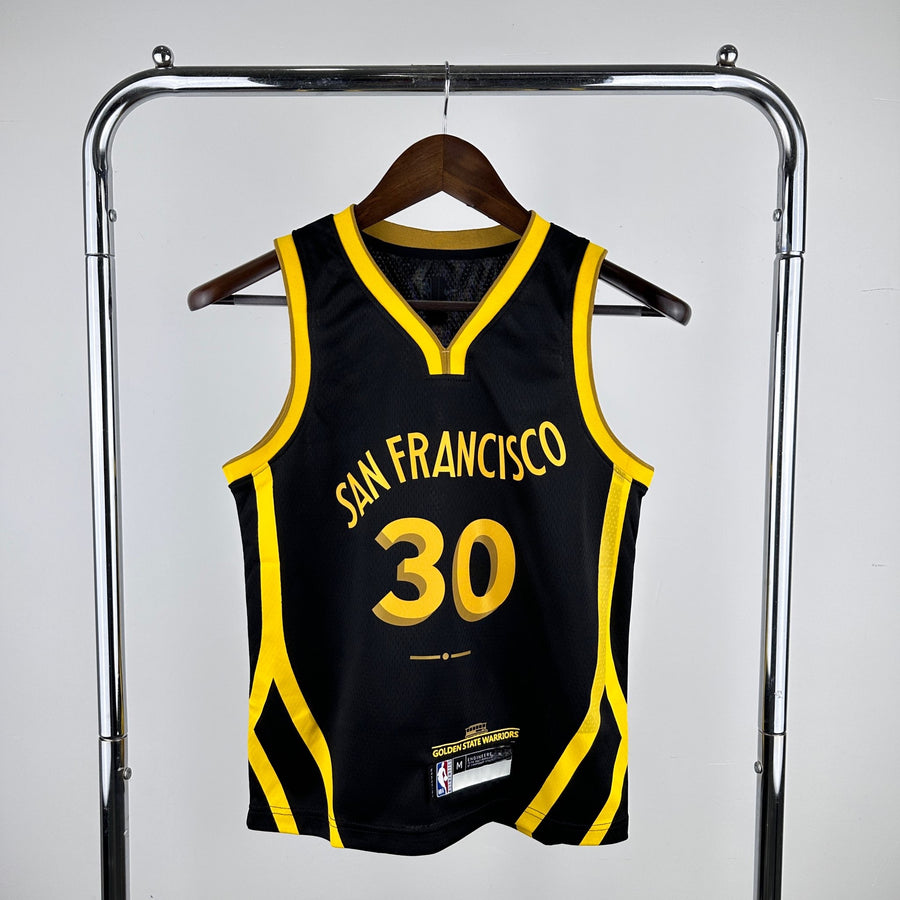 Golden State Warriors City Edition (Kids) - Stephen Curry #30