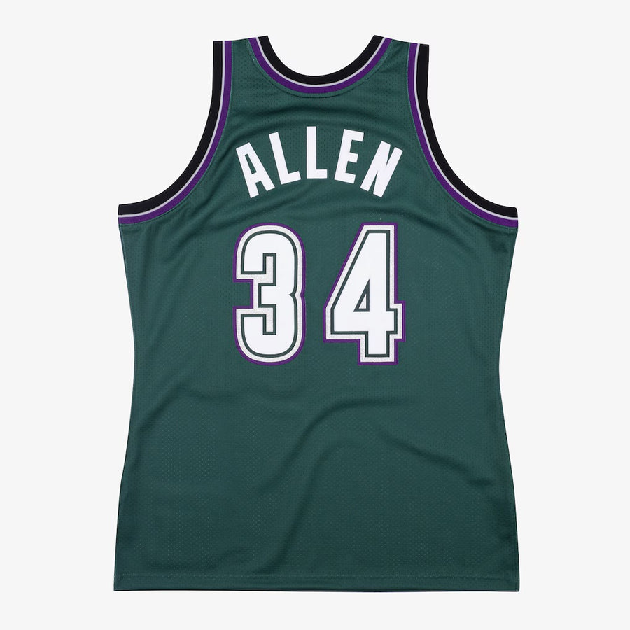 Milwaukee Bucks Retro (1996) - Ray Allen #34