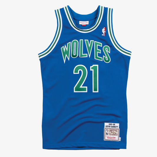 Minnesota Timberwolves Retro (1995) - Kevin Garnett #21