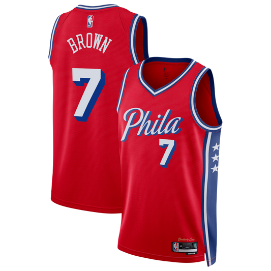 Philadelphia 76ers Statement (Current) - Jaylen Brown #7