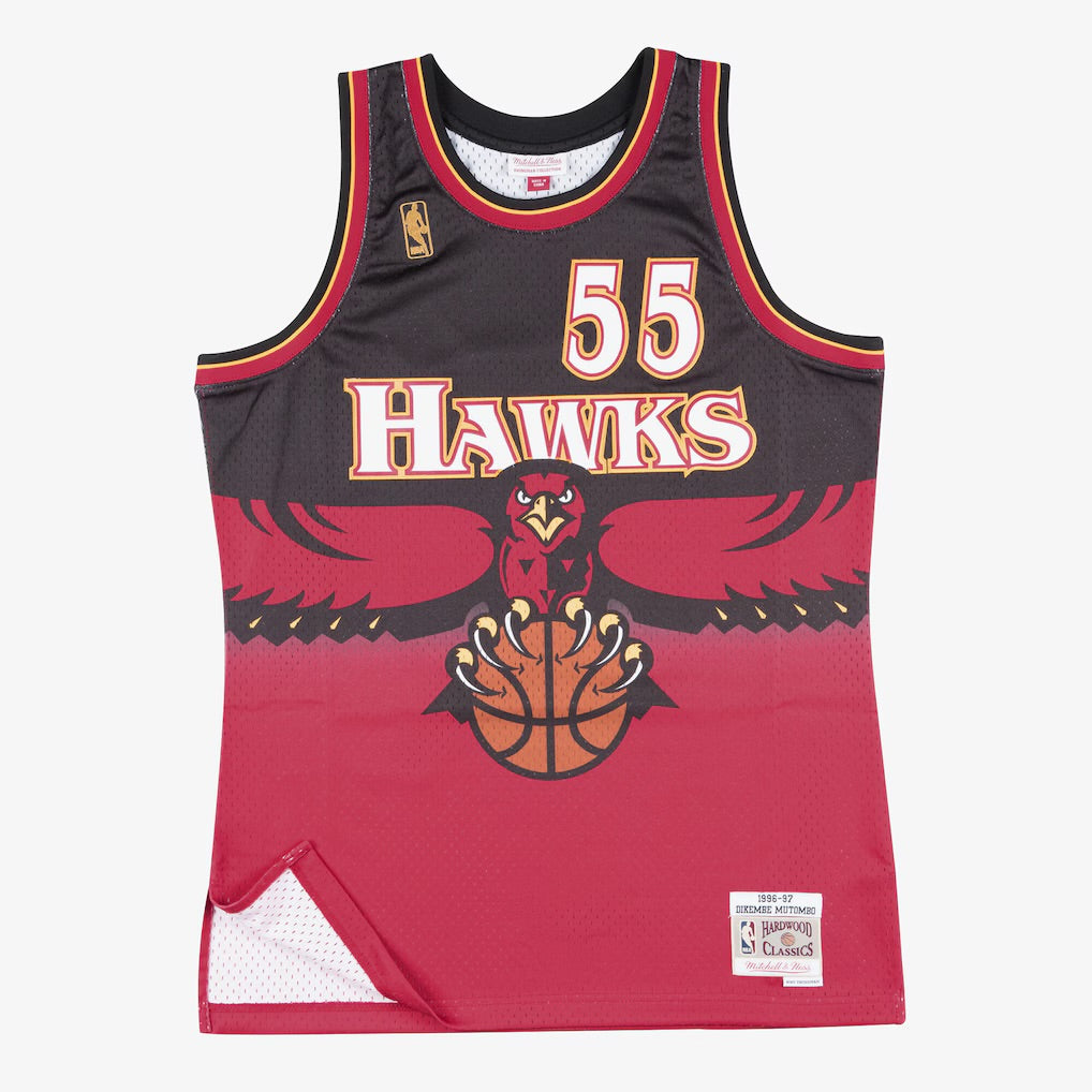 Atlanta Hawks Retro (1996) - Dikembe Mutombo #55
