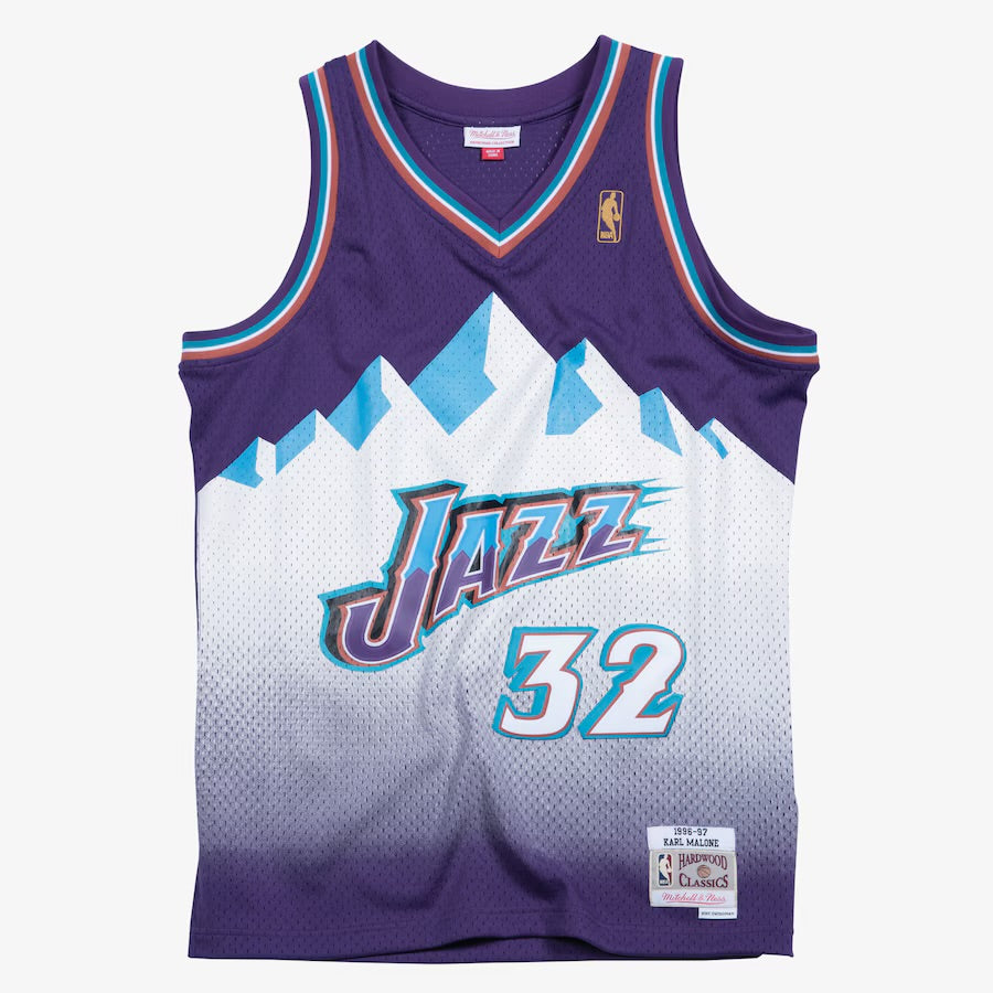 Utah Jazz Retro (1996) - Karl Malone #32