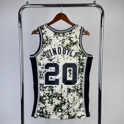 San Antonio Spurs Retro (2013) - Manu Ginobili #20
